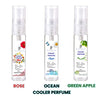 Cooler Perfume Trio – Rose, Ocean & Green Apple