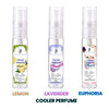 Cooler Perfume Trio – Lemon, Lavender & Euphoria