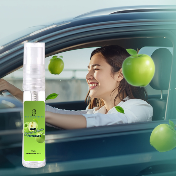 CAR FRESHENER GREEN APPLE 9ML WITH TAG
