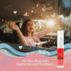 CAR FRESHENER ROSE 9ML BOTTLE WITH TAG