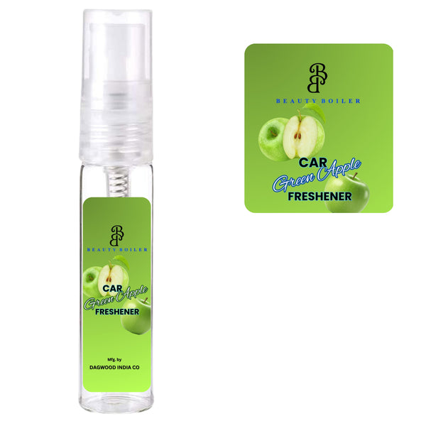CAR FRESHENER GREEN APPLE 9ML WITH TAG