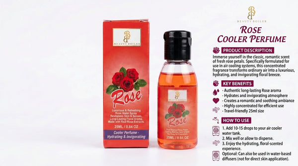 Cooler Perfume Rose 25ml